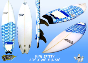 Vudu Mini Spitty youth surfboard grom