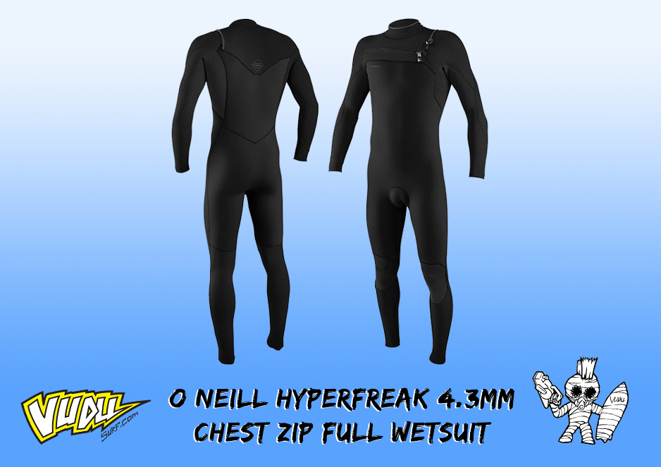 O'Neill HYPERFREAK 4/3+MM CHEST ZIP FULL WETSUIT