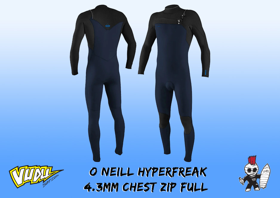 O'Neill HYPERFREAK 4/3+MM CHEST ZIP FULL WETSUIT