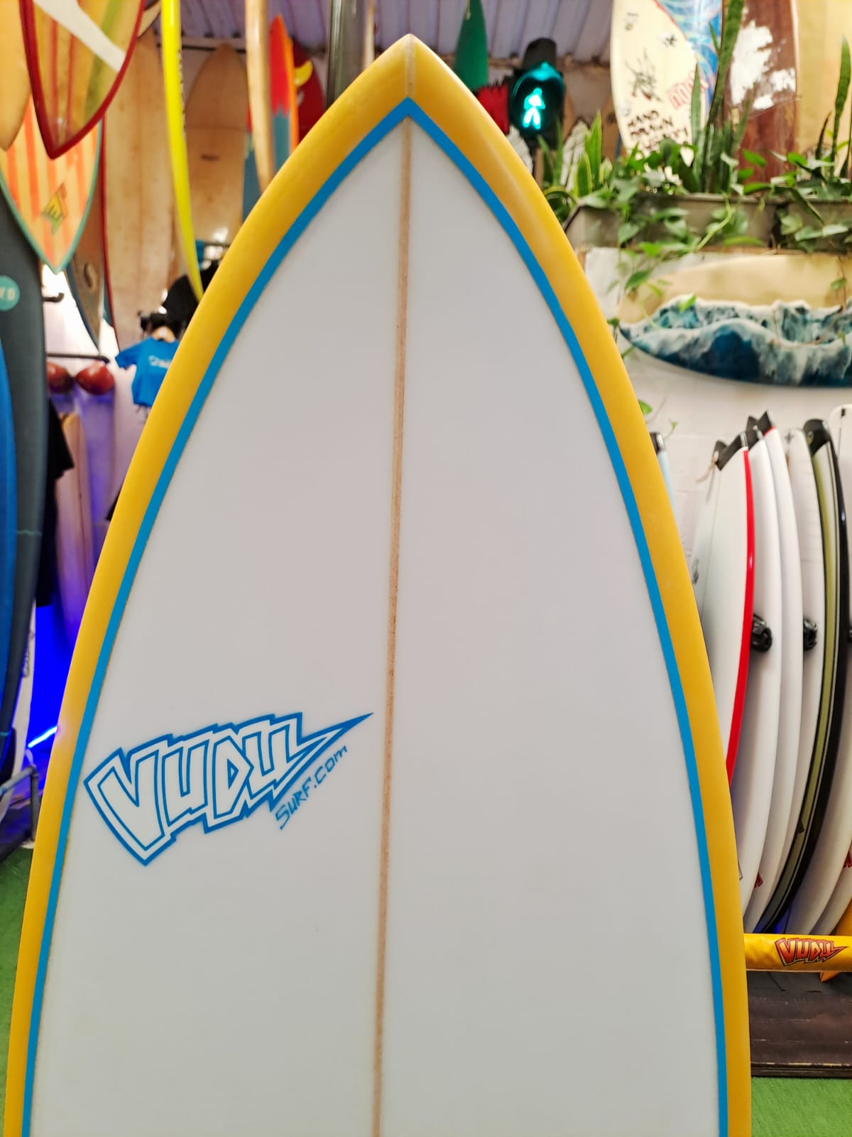 Custom Surfboard Vudu Speed Fish 5'10 x 20 x 2.625 35 Ltr - Image 3