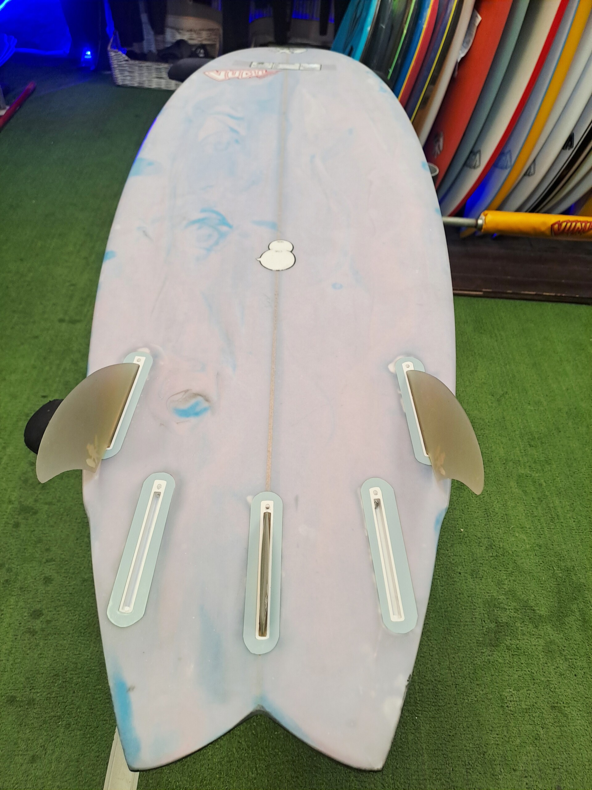 New Surfboard Vudu Lucky FISH 5'6 x 19.5 x 2.5 31 Ltr - Image 5