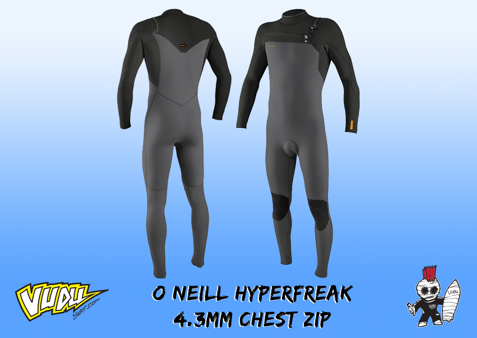 Hyperfreak 4/3mm+ Chest Zip Full Wetsuit
