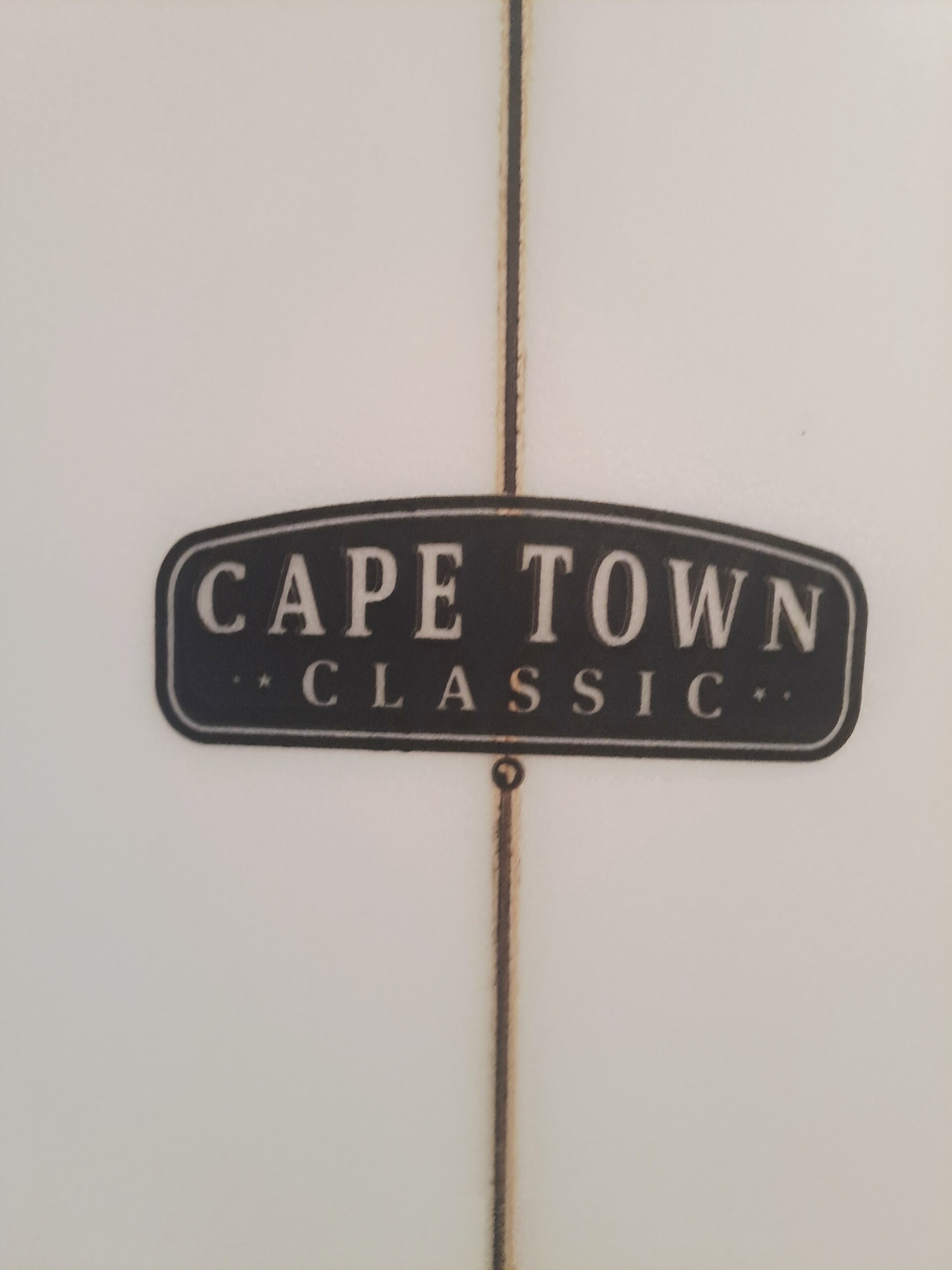 NEW SURFBOARD CAPE TOWN CLASSIC STEP -UP 6'2" 19.5 X 2.625" 34L ADVANCED black spray - Image 8
